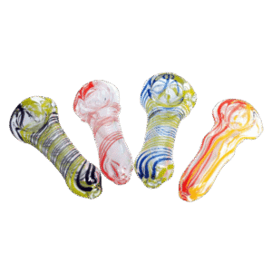 2.5" Fritz Glass Spoon Pipe - Assorted Design
