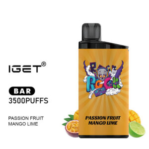 iGET BAR VAPE 3500 PUFF – PASSIONFRUIT MANGO LIME