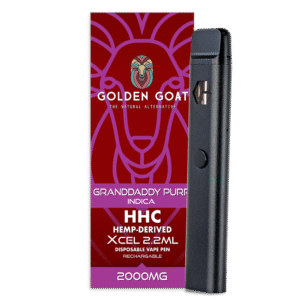 HHC Vape Device, 2000mg, Rechargeable/Disposable – Grand Daddy Purp