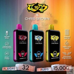 CB15K x Chris Brown 15000 Puffs Disposable BOGO