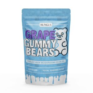 Psilocybin  Mungus Grape Gummies Bears