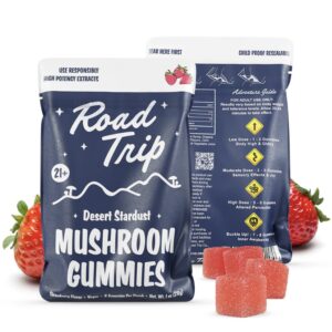 DESERT STARDUST MUSHROOM GUMMIES – STRAWBERRY
