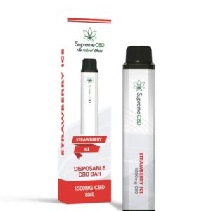 CBD Disposable Vape – Strawberry Ice (1500mg)