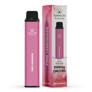 CBD Disposable Vape – Pink Lemonade (2000mg)