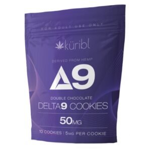 DELTA 9 THC COOKIES – DOUBLE CHOCOLATE – KÜRIBL