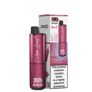 IVG 2400 Berry Edition 4 in 1 Disposable Vape – 20mg