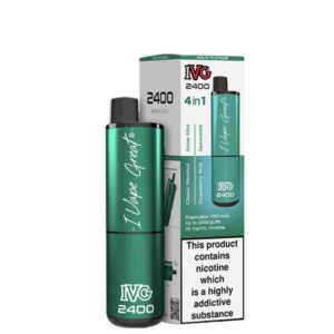 IVG 2400 Mint Edition 4 In 1 20mg Disposable Vape