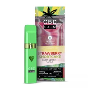 Strawberry Shortcake – CBD Terpenes 1800mg Disposable Vape | CBD Calm
