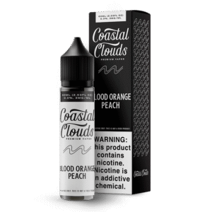 Coastal Clouds Blood Orange Peach Vape Juice 60ml
