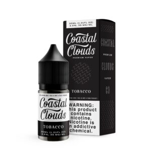 Coastal Clouds Saltwater Tobacco 30ml Nic Salt Vape Juice