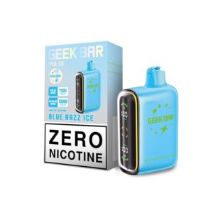 Geek Bar Pulse Zero Nicotine Disposable Vape (0%, 15000 Puffs) - Blue Razz Ice'