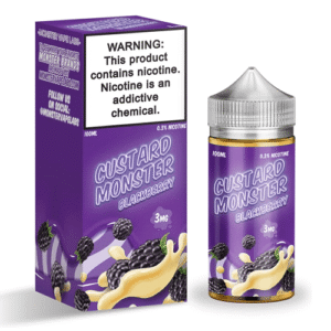 Blackberry Custard 100ml Vape Juice – Custard Monster
