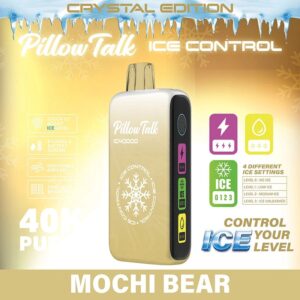 Pillow Talk Ice Control IC40000 Disposable Vape (5%, 40000 Puffs) - Mochi Bear (Crystal Edition)