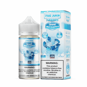 Pod Juice Freeze Jewel Mint Sapphire TF 100ml Vape Juice