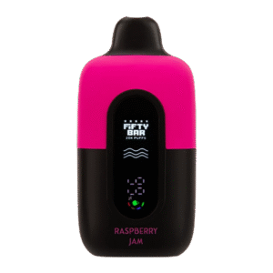 Fifty Bar V2 20K Disposable Vape (5%, 20000 Puffs) - Raspberry Jam