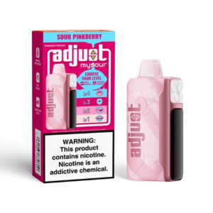 Adjust MySour 40K Disposable Vape (5%, 40000 Puffs) - Sour Pinkberry