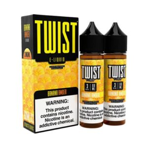 Banana Amber 2x 60ml (120ml) Vape Juice – Twist E-Liquids
