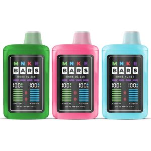 MNKE Bars XL 25K Disposable Vape (0% & 5%, 25000 Puffs)